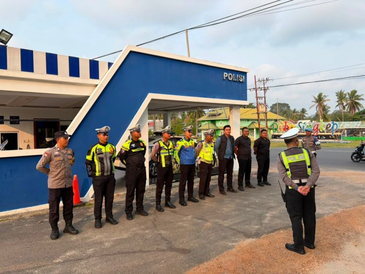 Polres Lingga Kawal Khotmul Qur’an Kubro Muhibbatul Qur’an, Kegiatan Maulid Berlangsung Kondusif