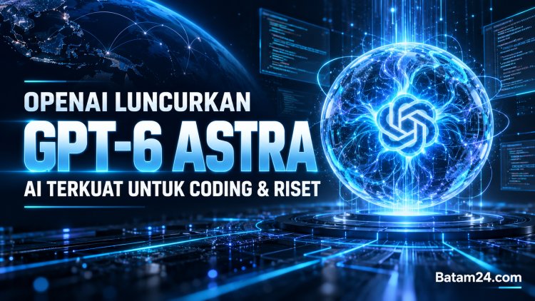 OpenAI Luncurkan GPT-6 Astra, Model AI Terkuat untuk Coding, Riset dan Pekerjaan Kompleks