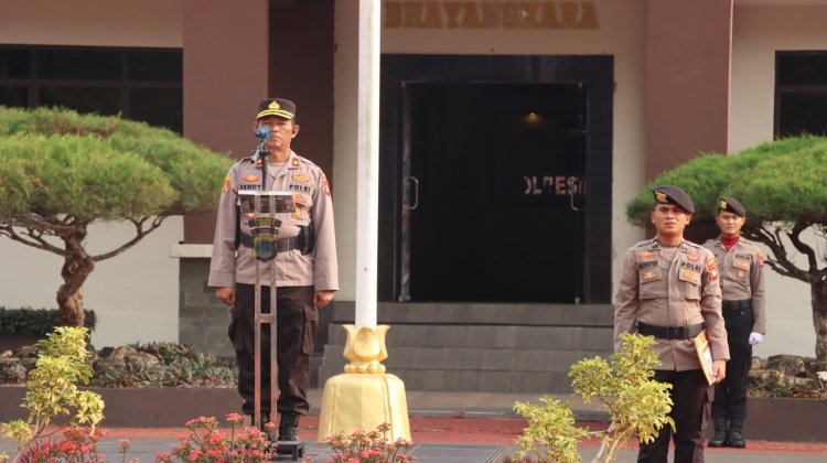 Polres Lingga Peringati Haornas ke-43, Wakapolres Ajak Personel Jadikan Olahraga Bagian dari Gaya Hidup