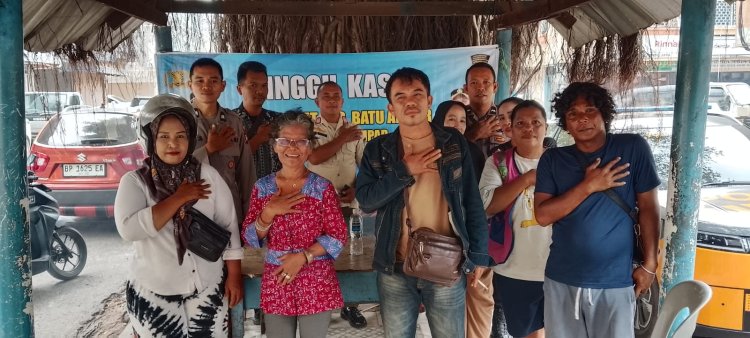 Minggu Kasih Polsek Batu Ampar Jadi Ruang Warga Sampaikan Aspirasi Kamtibmas