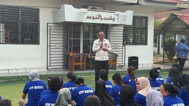 Kepala Biro Perencanaan dan Keuangan Kemenimipas Tinjau Lapas Batam, Dorong Tata Kelola yang Transparan