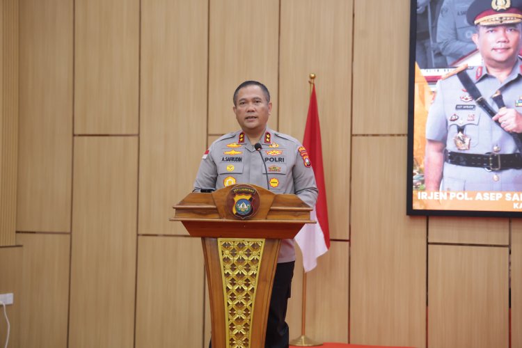 Rakernis Intelkam 2026, Kapolda Kepri Tekankan Deteksi Dini dan Kualitas Informasi Strategis