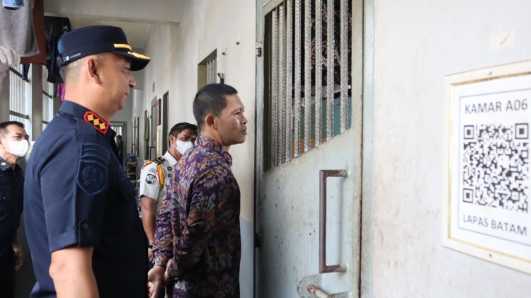 Lapas Batam Perketat Pengawasan, Razia Gabungan dan Tes Urine Sasar Warga Binaan