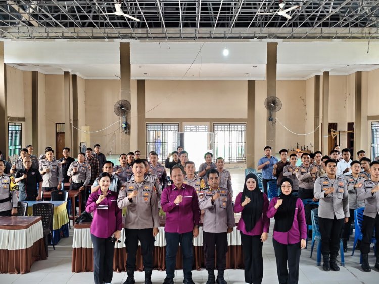 83 Personel Polres Lingga Jalani Mapping Psikologi dan Tes Senjata Api
