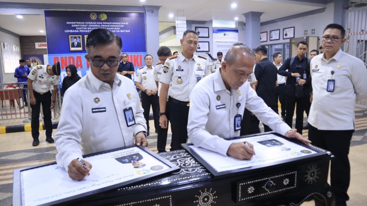 Irjen Kemenimipas Kunjungi Lapas Batam, Pesan Tegas Soal Integritas dan Pencegahan Penyalahgunaan Wewenang