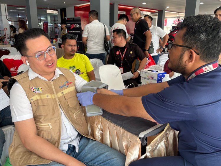 Capella Honda Kepri Gelar Donor Darah Rutin, 64 Kantong Darah Terkumpul di Batam