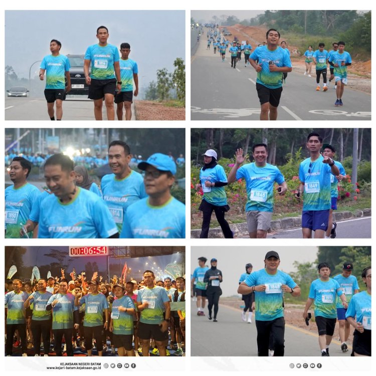 Kajari Batam Ikuti Hang Nadim Fun Run 2026, Dorong Gaya Hidup Sehat dan Kebersamaan