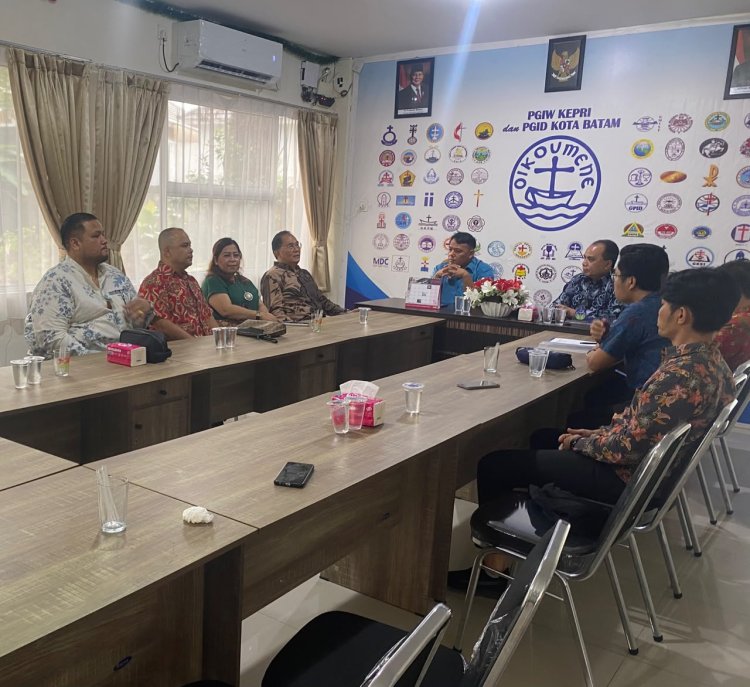 PIKI Kepri dan PGIW Kepri Perkuat Sinergi, Dorong Kolaborasi untuk Gereja dan Masyarakat