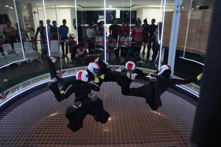 Tim Terjun Payung Polri Bawa Indonesia Raih Tiga Medali di 2nd FAI Asian Indoor Skydiving Championships 2026