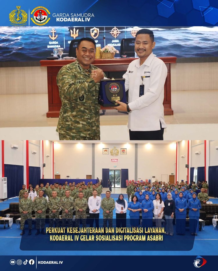 Kodaeral IV Perkuat Pemahaman Prajurit dan PNS tentang Manfaat ASABRI