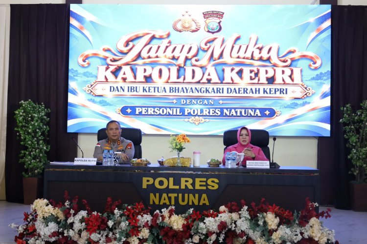 Kapolda Kepri Kunjungi Natuna, Tekankan Kamtibmas dan Kepedulian kepada Masyarakat