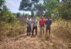 Polsek Senayang Ajak Warga Cegah Karhutla dan Waspada Cuaca Ekstrem