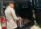 Polres Lingga Salurkan 1.328 Porsi Makanan Bergizi Gratis di Lingga Utara, Sasar Pelajar hingga Ibu Hamil