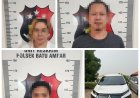 Laporan Palsu Pencurian Mobil demi Klaim Asuransi, Tiga Tersangka Ditangkap Polsek Batu Ampar