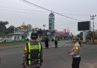 Kapolres Lingga Turun ke Jalan, Atur Lalu Lintas di Wisma Ria Dukung Quick Wins Kapolri