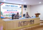 Kapolda Kepri Tekankan Tindak Lanjut Audit BPK RI, Kinerja dan Pelayanan Publik Jadi Sorotan