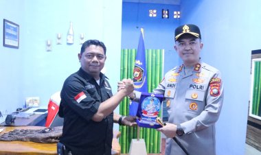 Kapolres Lingga Pererat Silaturahmi dan Sinergi dengan Insan Pers di Dabo Singkep