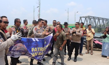 Kapolres Lingga Sambangi Warga Singkep Barat, Perkuat Kamtibmas dan Cegah Karhutla