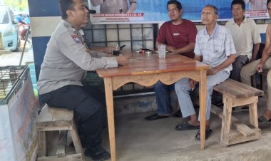 Polsek Batu Ampar Gelar Minggu Kasih, Warga Minta Patroli Malam Ditingkatkan