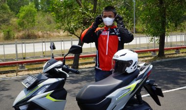 Asap Ganggu Jarak Pandang, Pengendara Diminta Kurangi Kecepatan dan Jaga Jarak Aman