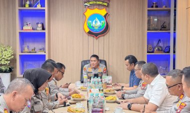 Kapolresta Barelang Pimpin Anev Kamtibmas, Tekankan Respons Cepat, Pemberantasan Narkoba dan Pelayanan Humanis kepada Masyarakat