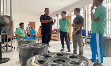 Rutan Batam dan BNNP Kepri Bekali Warga Binaan Keterampilan Budikdamber untuk Kemandirian