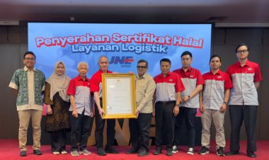JNE Kantongi Sertifikasi Halal BPJPH, Perkuat Jaminan Layanan Logistik