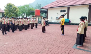 Sat Binmas Polres Lingga Gelar Pemilihan Dewan Kerja Saka Bhayangkara 2026–2027