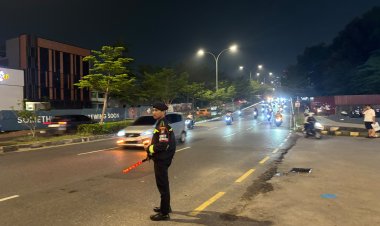 Polresta Barelang Turun ke Pusat Perbelanjaan Batam, Antisipasi Macet dan Jaga Kamtibmas