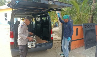 Polres Lingga Distribusikan 1.328 Porsi Makanan Bergizi Gratis, Sasar Pelajar hingga Ibu Menyusui