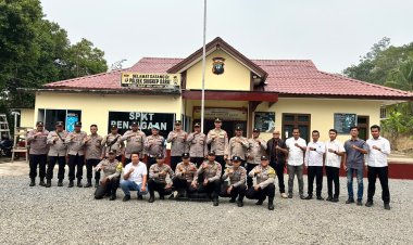 Bag SDM Polres Lingga Gelar Asistensi di Singkep Barat, Tekankan Disiplin dan Kelengkapan Administrasi