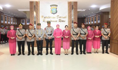 Kapolda Kepri Pimpin Sertijab Tujuh Pejabat Utama, Sejumlah Posisi Strategis Berganti