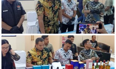 Polresta Barelang Ungkap Peredaran Ribuan Botol Minuman Beralkohol Tanpa Izin Edar di Batam