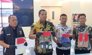 Polresta Barelang Ungkap Pencurian Besi Proyek di Nongsa, Dua Pria Jadi Tersangka