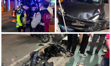 Respons Laporan Polisi 110, Polsek Lubuk Baja Tangani Dugaan Kecelakaan akibat Keributan di Nagoya