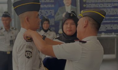 Petugas Rutan Batam Naik Pangkat, Bambang Febriansyah Tekankan Profesionalisme dan Integritas