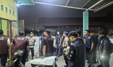 Polres Karimun dan BNN Razia Kos-Kosan, Dua Orang Positif Urine Diperiksa