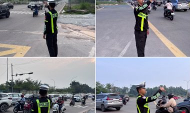 Satlantas Polresta Barelang Tempatkan 56 Personel di 30 Titik, Arus Pagi Jadi Prioritas