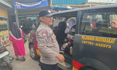 Polsek Batu Ampar Hadir untuk Anak Sekolah, Program Si Amru Antar Siswa hingga Depan Rumah