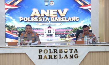 Kapolresta Barelang Pimpin Evaluasi Kamtibmas, Minta Jajaran Tingkatkan Pelayanan kepada Masyarakat