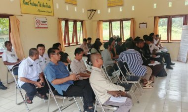 Polsek Singkep Barat Fasilitasi Dialog Warga Bahas Rencana Pembangunan Fasilitas Tambang PT Sirtu Alam Persada