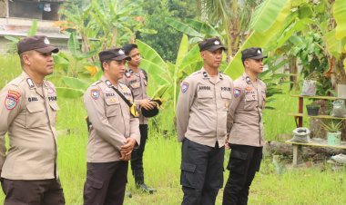 Kapolres Lingga Ajak Warga Dabo Perkuat Kamtibmas Lewat Dialog Langsung