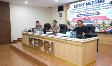 Polda Kepri Terima Pemeriksaan BPK RI, Evaluasi Pengelolaan PNBP dan Penanganan TPPO