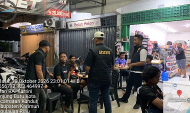 Polsek Kundur Intensifkan Patroli Malam, Antisipasi Kriminalitas dan Gangguan Kamtibmas