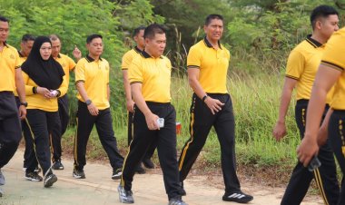 Kapolda Kepri Bersama Masyarakat Tanjung Bemban, Perkuat Kepedulian Lingkungan Lewat Green Policing