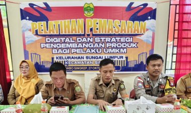 Polsek Dabo Singkep Dukung UMKM Sungai Lumpur Tingkatkan Pemasaran Digital