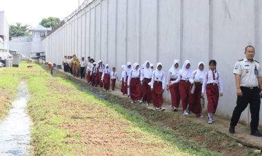 Lapas Batam Edukasi Siswa SDN 004 Sei Beduk, Kenalkan Pembinaan Warga Binaan dan Ketahanan Pangan
