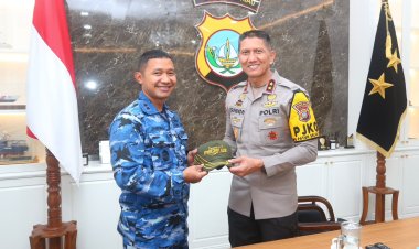 Kapolda Kepri Terima Kunjungan Danlanud Hang Nadim, Perkuat Sinergi TNI-Polri