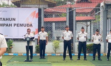 Peringati Hari Sumpah Pemuda ke-98, Kalapas Batam Yosafat Rizanto Perkuat Semangat Persatuan