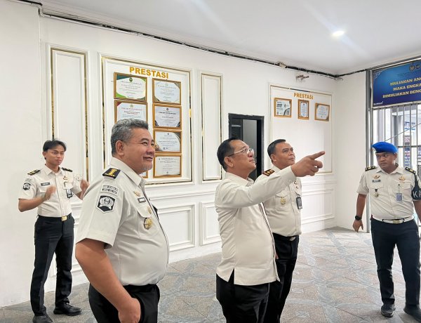 Kakanwil Ditjenpas Kepri Tinjau Rutan Batam, Pastikan Pelayanan dan Pembinaan Berjalan Optimal